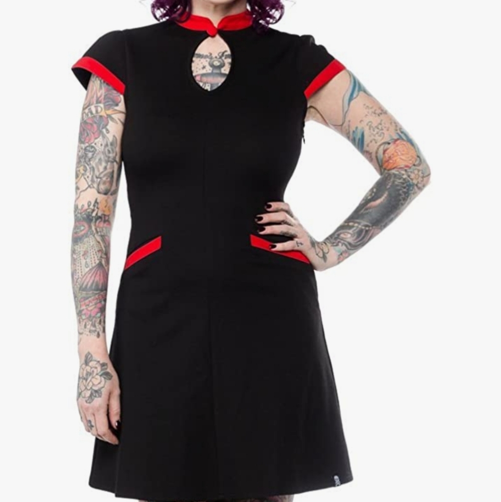 Sourpuss Secret Agent Dress